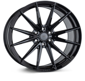 Vossen HFX2-2G26 HFX-2  ET-18 / Super Deep Face / 106.1 - Gloss Black Wheel