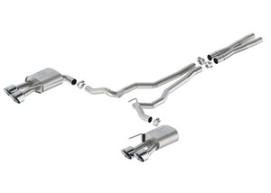 Ford Racing fits 2024 Mustang 5.0L Sport Non-Active Cat-Back Exhaust w/Valance - Chrome Tip