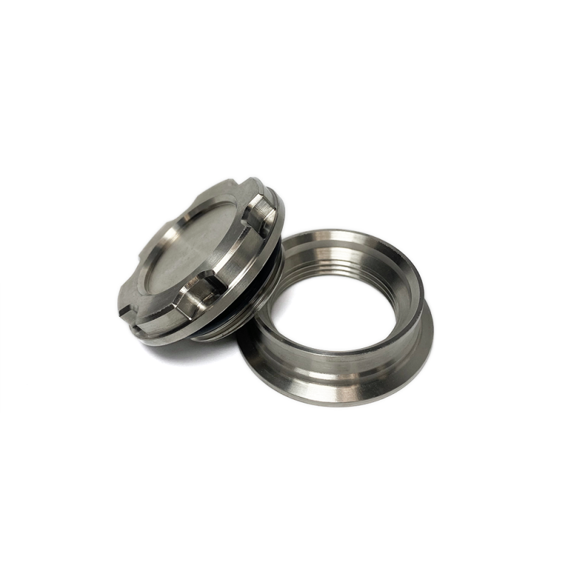 Ticon 104-01200-0045 Industries Small Titanium Water Tank Filler Bung w/Cap (1.5in ID Fill Neck / 2in OD Cap)