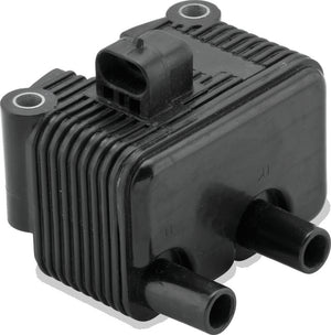 Twin Power 210073 fits  99-01 FLHT Carbureted Ignition Coil Black Replaces H-D 3