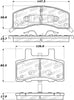 Stoptech 308.037 Street Brake Pads