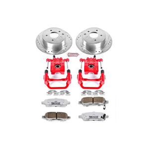 PowerStop KC098 fits Nissan Altima Rear Z26 Street Warrior Brake Kit w/Calipers
