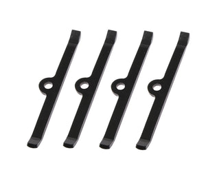 Moroso 68501 fits Chevrolet Small Block Valve Cover Hold Downs - Steel - Black P