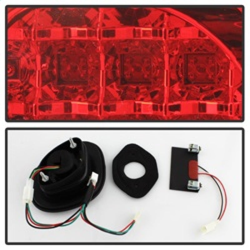 Spyder 5005731 fits Lexus 98-05 GS 300/400 LED Tail Lights Red Clear ALT-YD-LGS
