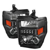 5076267 Xtune fits Ford 08-10 F250/350/450 Super Duty Projector Headlights LED