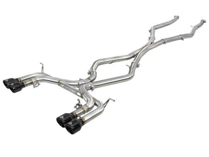 AFE 49-36342-B orce-Xp 3.5in. 304 SS C/B Exhaust w/o Muffler 15-18 fits BMW X5