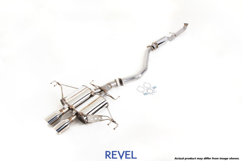 Revel T70203R Medallion Touring-S Catback Exhaust - Dual Muffler/ Dual Tip 17-19