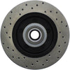 Stoptech 128.66025L Drilled Sport Brake Rotor