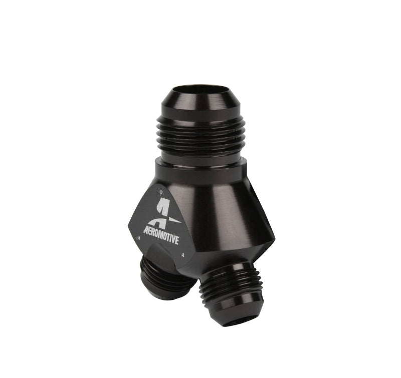 Aeromotive  15677 Y-Block - AN-12 - 2x AN-08