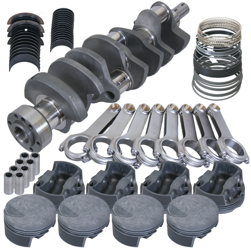 Eagle B11111070 fits Chevy 454 4.250in Crank 6.385in H-Beam -3cc Flat Top 4.320in Pistons Balanced Assembly