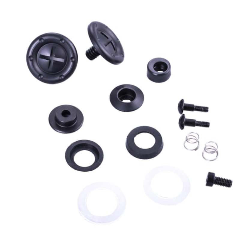 Racequip 205991 Black Hardware Pivot Kit for Face Shield Fits PRO & VESTA Model Helmets