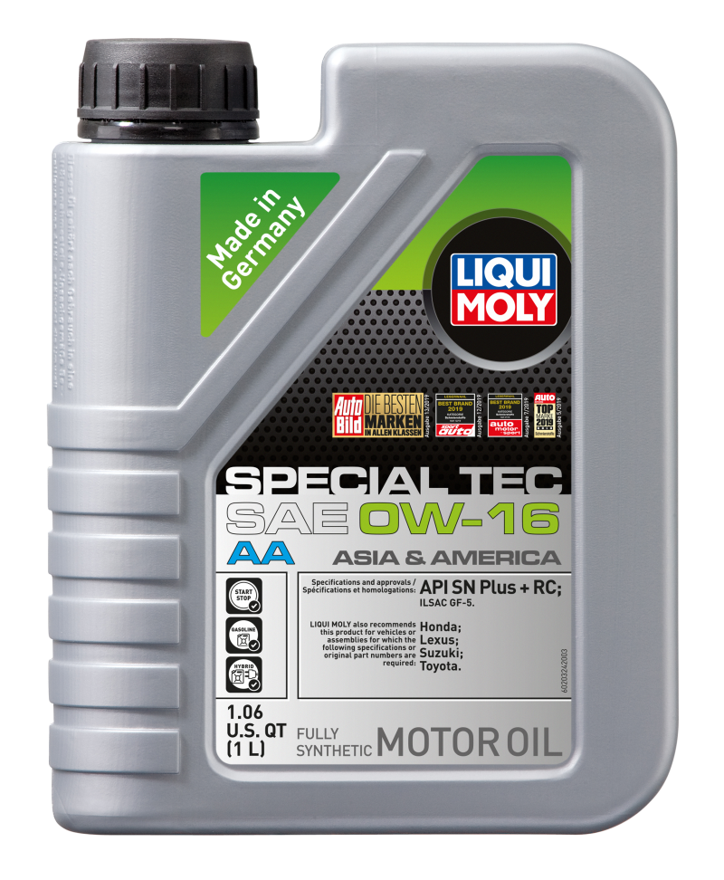 LIQUI MOLY 20324 1L Special Tec AA Motor Oil SAE 0W16