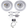 Power Stop 17-20 Jaguar XE Rear Z36 Coated Truck & Tow Brake Kit