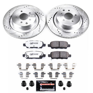 Power Stop K9062-26 14-15 fits Infiniti Q60 Rear Z26 Street Brake Kit