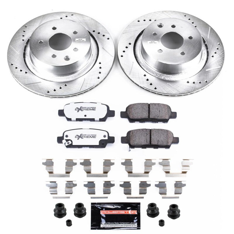 Power Stop K9062-26 14-15 fits Infiniti Q60 Rear Z26 Street Brake Kit