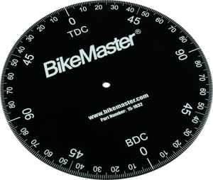 BikeMaster 151639 Timing Degree Wheel Aluminum