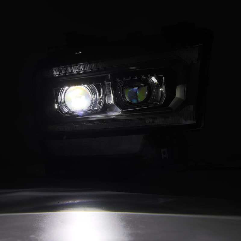 AlphaRex  880550 fits Ram 19-21 2500 LUXX LED Proj Headlights Plank Style Black