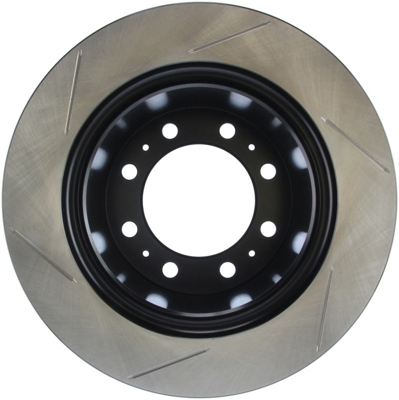 Stoptech 126.67080SL 08-10 fits Dodge Ram 4500 6.7L Slotted Left Front Brake Rotor