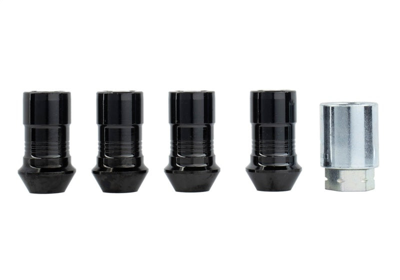 fits Ford Racing M-1A043-A M14 x 1.5 Black Security Lug Nut Kit - Set of 4