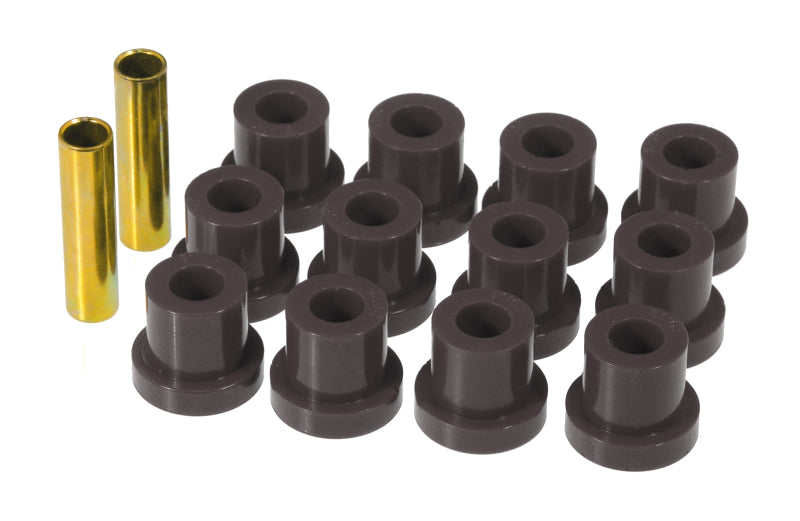 Prothane 7-1022-BL 55 fits Chevy Full Rear Spring Bushings - Black