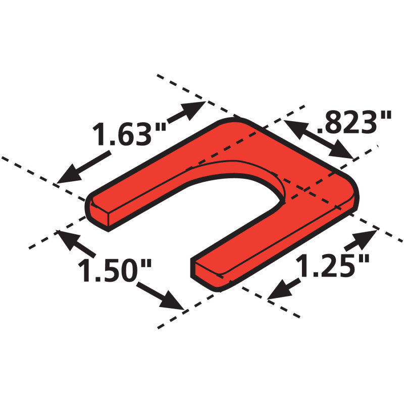 SPC Performance 36072 PREVOST SHIMS 1/8in. (6)