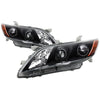 xTune 9943225 07-09 fits Toyota Camry Halogen OEM Headlights - Black (HD-JH-TCA