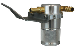 Moroso 85668 07-11 fits Jeep 3.8L JK Air/Oil Separator Catch Can - Small Body -