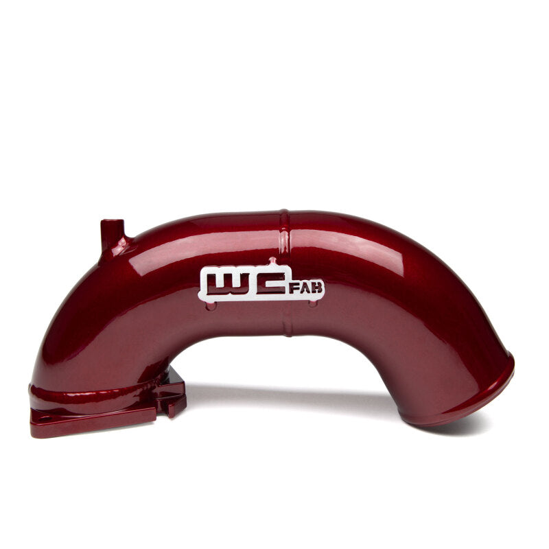 Wehrli 98.5-02 Cummins 5.9L 3.5in Intake Horn & Driver Intercooler Pipe - Kiwi Green
