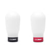 COBB 271370-W fits Mazda 6-Speed Tall Weighted COBB Shift Knob - White (Incl. Both Red + Blk Collars)