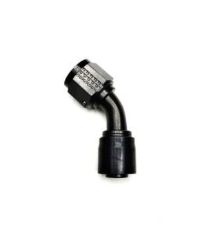 Fragola 8104512 -12AN 45 Degree Fixed/Single Swivel Sport Crimp Pro Hose End