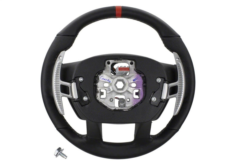 fits Ford 15-20 Racing M-3600-F15RRD 2017 F-150 Raptor Performance Steering Wheel Kit - Red Sightline