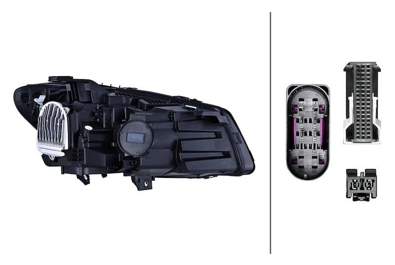 Hella LA354880051 2016-2019 fits Mercedes-Benz CLA180 Headlight Assembly