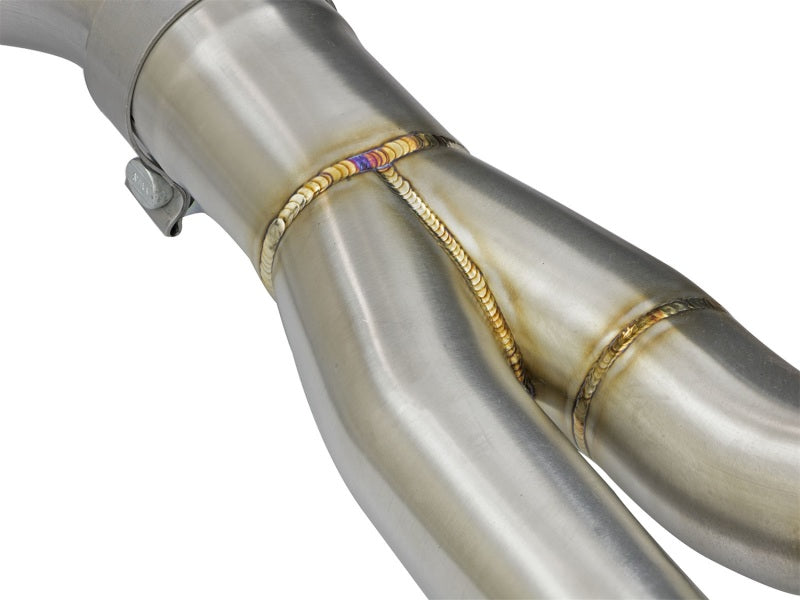 AFE 49-36333-B rce XP 3in - 2 1/2in Axle Back 304SS Exhaust w/ Black Tips 16-17