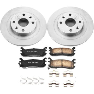 PowerStop fits Ford 97-03 Escort Rear Z17 Evolution Geomet Coated Brake Kit