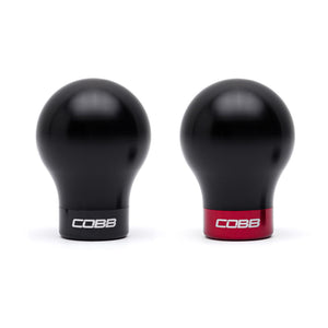 COBB 271360-BK fits Mazda 6-Speed Weighted COBB Shift Knob - Blk (Incl. Both Red + Blk Collars)