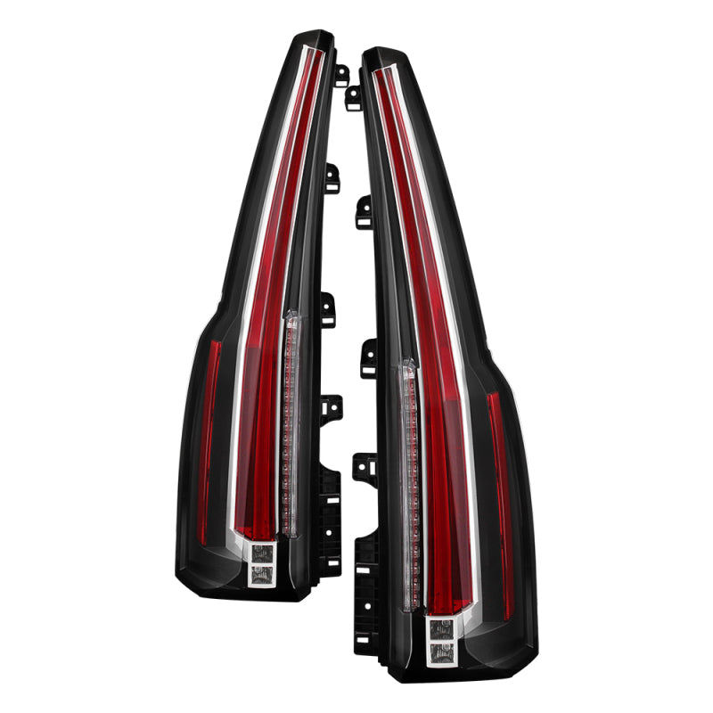 xTune 9039775 fits GMC Yukon 15-17 LED Tail Lights (Escalade Style) - Black ALT