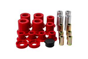 Energy Suspension 5.3147R 10-18 fits Dodge Ram 1500 Front Control Arm Bushing Set - Red