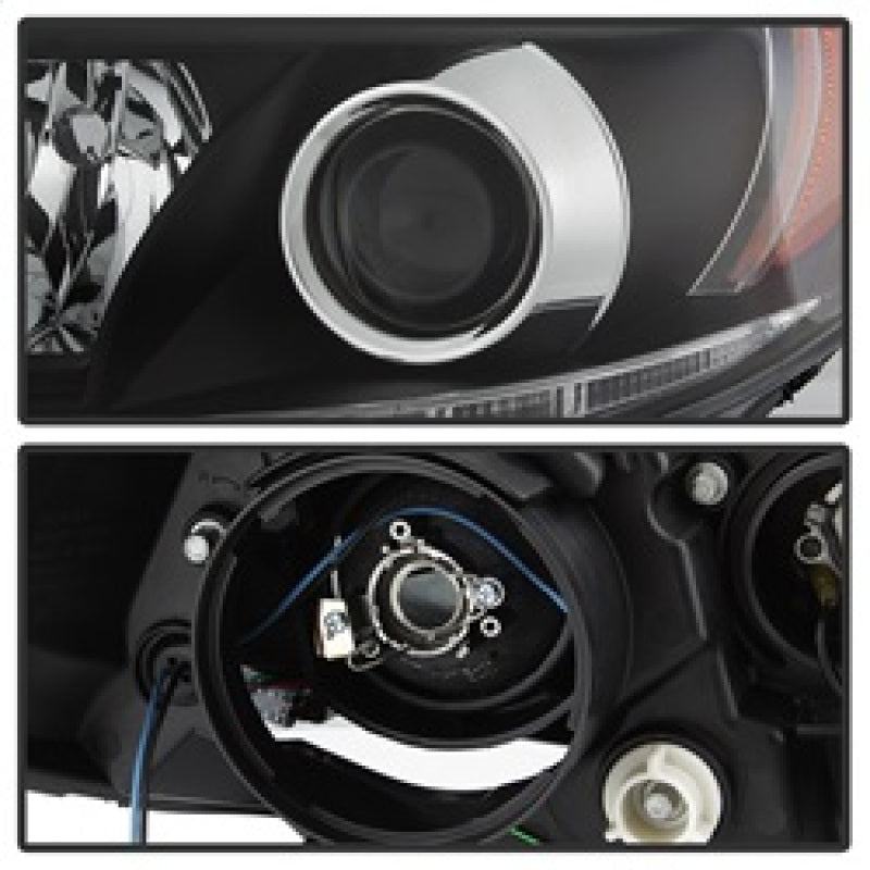 Spyder 5083982 fits Toyota 11-20 Sienna 2014 Projector Headlights - DRL LED - B