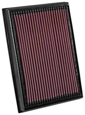 K&N Engineering 33-5048 K&N 2016 fits Nissan Titan XD V8-5.0L Replacement Drop In Air Filter