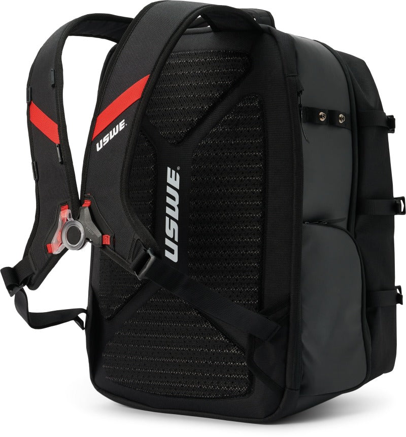 USWE 2404935 Buddy Athlete Gear Backpack 40L - Black/Red