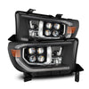 AlphaRex 880818 07-13 fits Toyota Tundra / 08-17 Sequoia NOVA LED Proj HL Bla