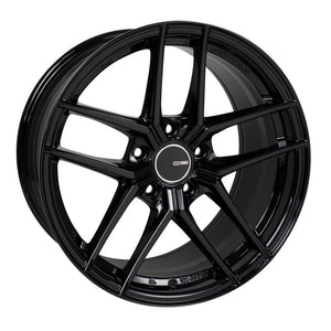Enkei 498-985-4442BK TY5 19x8.5 5x112 42mm Offset 72.6mm Bore Black Wheel