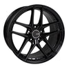Enkei 498-985-4442BK TY5 19x8.5 5x112 42mm Offset 72.6mm Bore Black Wheel