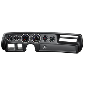 AutoMeter 7026-CB Autometer Cobalt 70-72 fits Chevelle/ El Camino/ Malibu Dash Kit 6pc Tach/ MPH/ Fuel/ Oil/ WTMP/ Volt