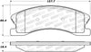 Stoptech 305.0945 Street Select Brake Pads