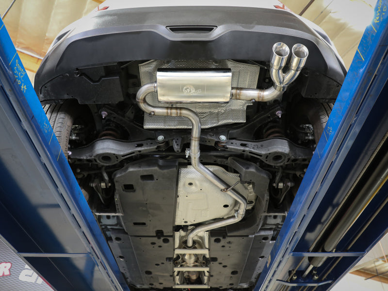 AFE 49-36044-B  18-21 fits Toyota C-HR 2.0L 2.5in 304 Stainless Steel Cat-Back