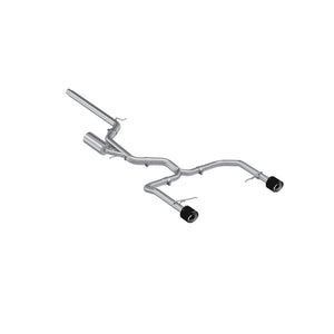 MBRP S46153CF fits VW Jetta GLI 2.0 TSI 3in Cat Back T304 SS 2.5in Dual Tips