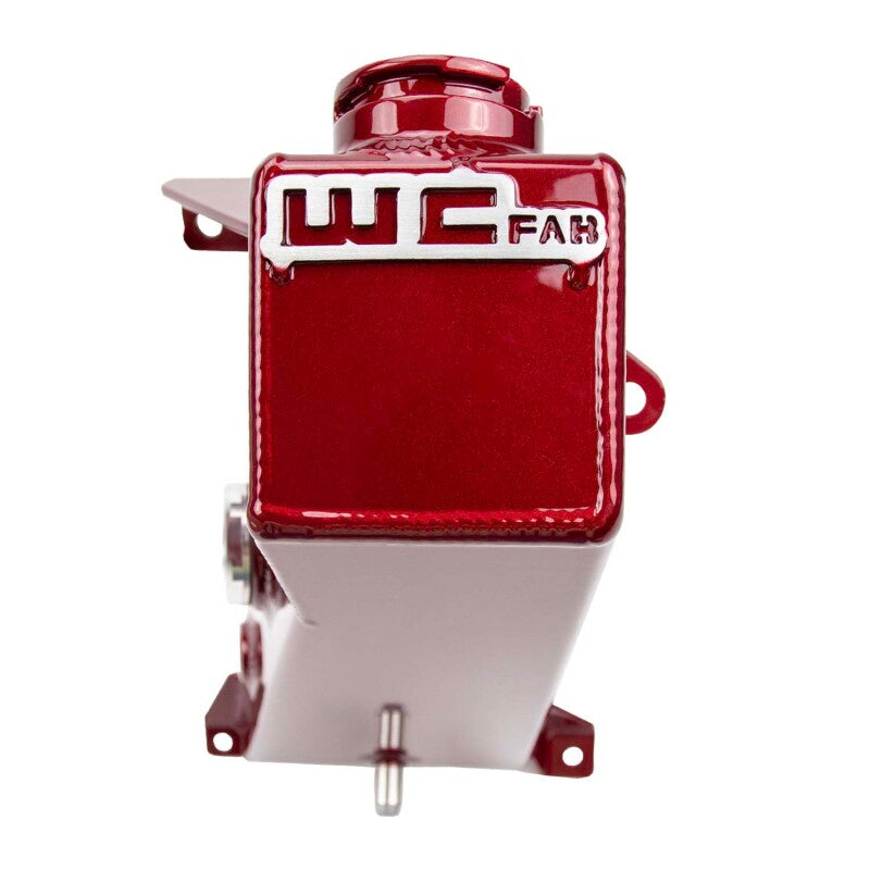 Wehrli 19-24 Cummins 6.7L OEM Placement Coolant Tank - Cat Yellow
