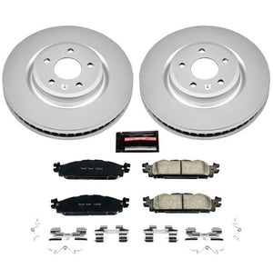 PowerStop fits Ford 11-19 Explorer Front Z17 Evolution Geomet Coated Brake Kit