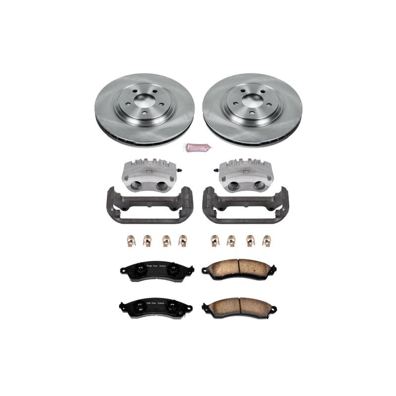 PowerStop KCOE1304C fits Ford Mustang Front Autospecialty Brake Kit w/Calipers